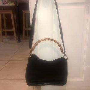 Vintage Gucci bamboo top handle bag